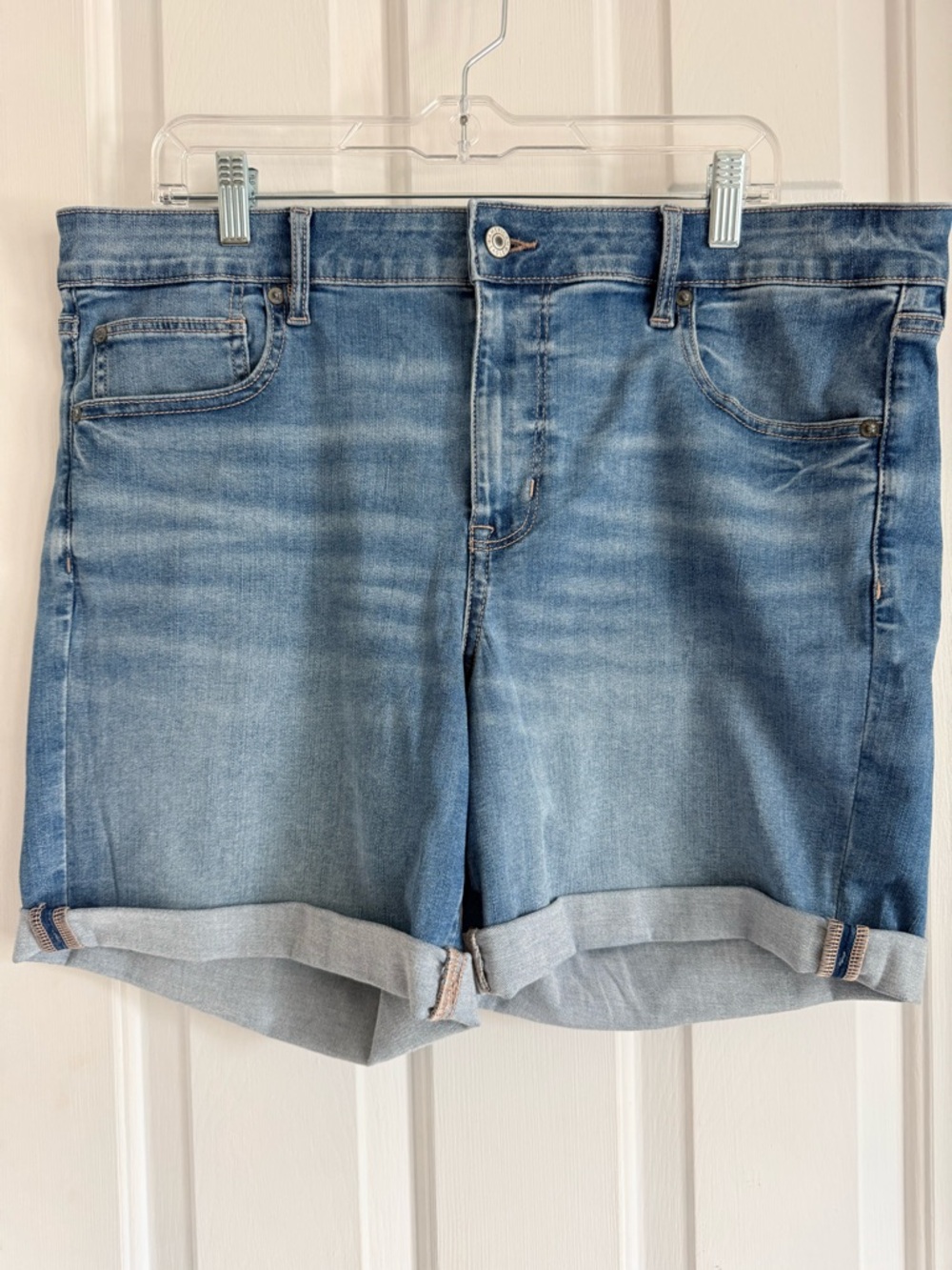 American Eagle Skinny Bermuda Denim Shorts - NWT